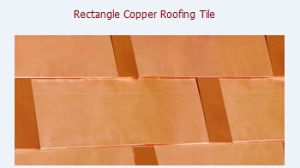 11Rectangle Copper Roofing Tile
