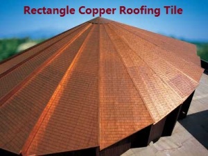 12Rectangle Copper Roofing Tile2